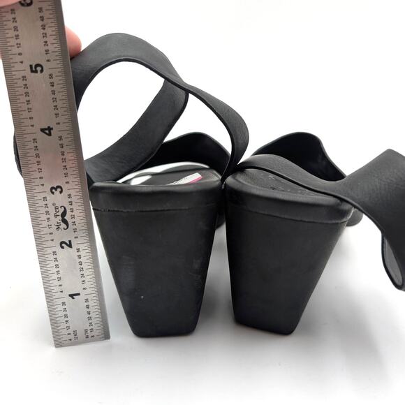 Naturalizer Priya Wedge Sandal Women's Ankle Strap Black Size US9.5M EU40.5 - Picture 11 of 13